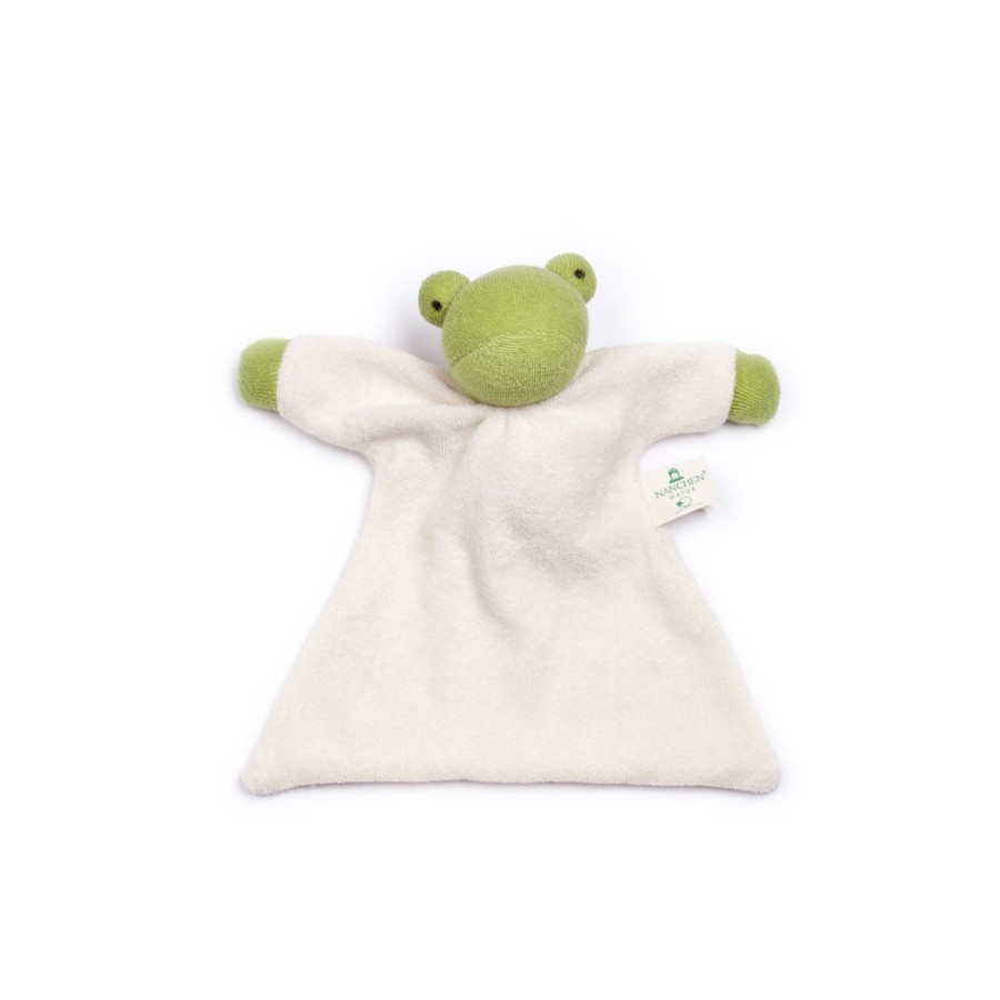 Baby Nanchen Comforters | Organic Cotton/Wool Soft Frog Comforter