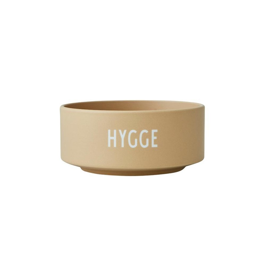 @Home Design Letters Plates, Bowls & Cups | Porcelain Snack Bowl | Hygge