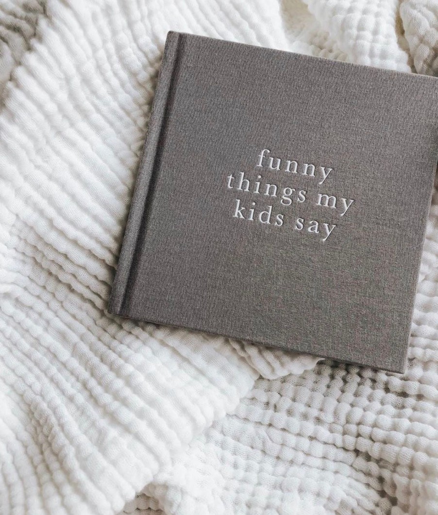 Gifts Write To Me Gifts For Grownups | Funny Things My Kids Say Grey By Write To Me