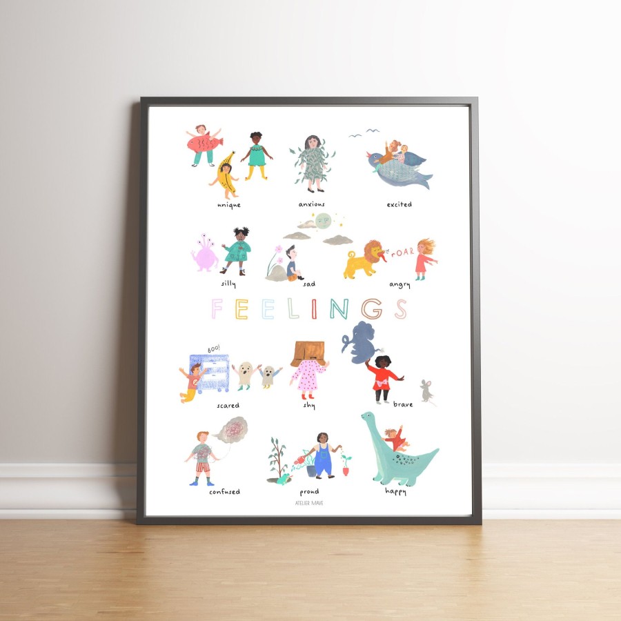 @Home Atelier Mave Posters | Feelings Poster