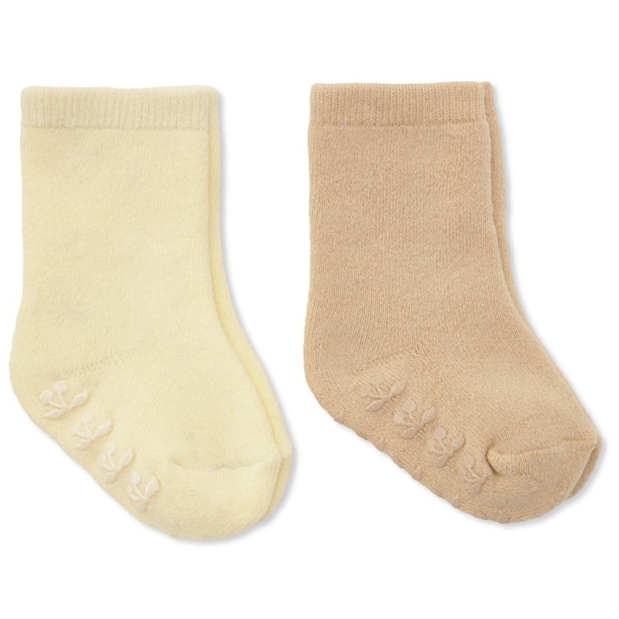 Clothing & Accessories Konges Slojd Socks, Booties & Tights | Terry Socks Pack Of 2 | Afterglow & Smoke