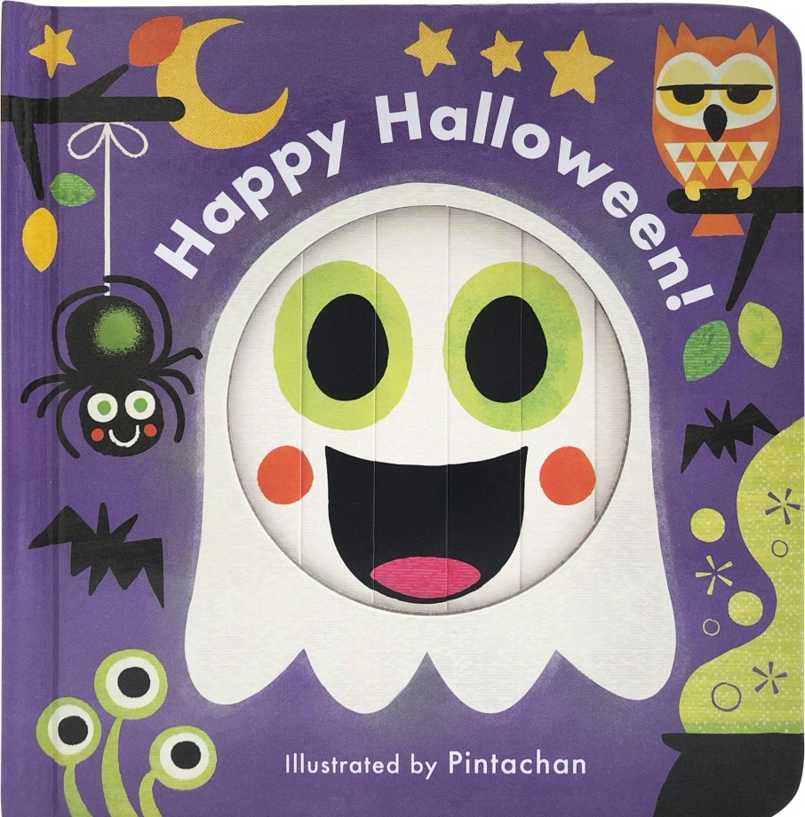 Play & Learn Quarto Story Books | Little Faces: Happy Halloween! (Board Book)