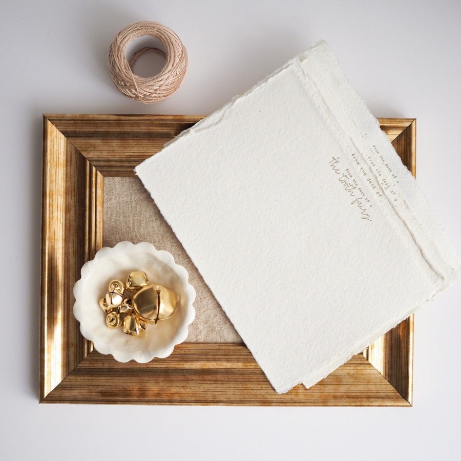 @Home Soch & Co Tooth Boxes | Letterpressed Note Cards | Tooth Fairy Sets