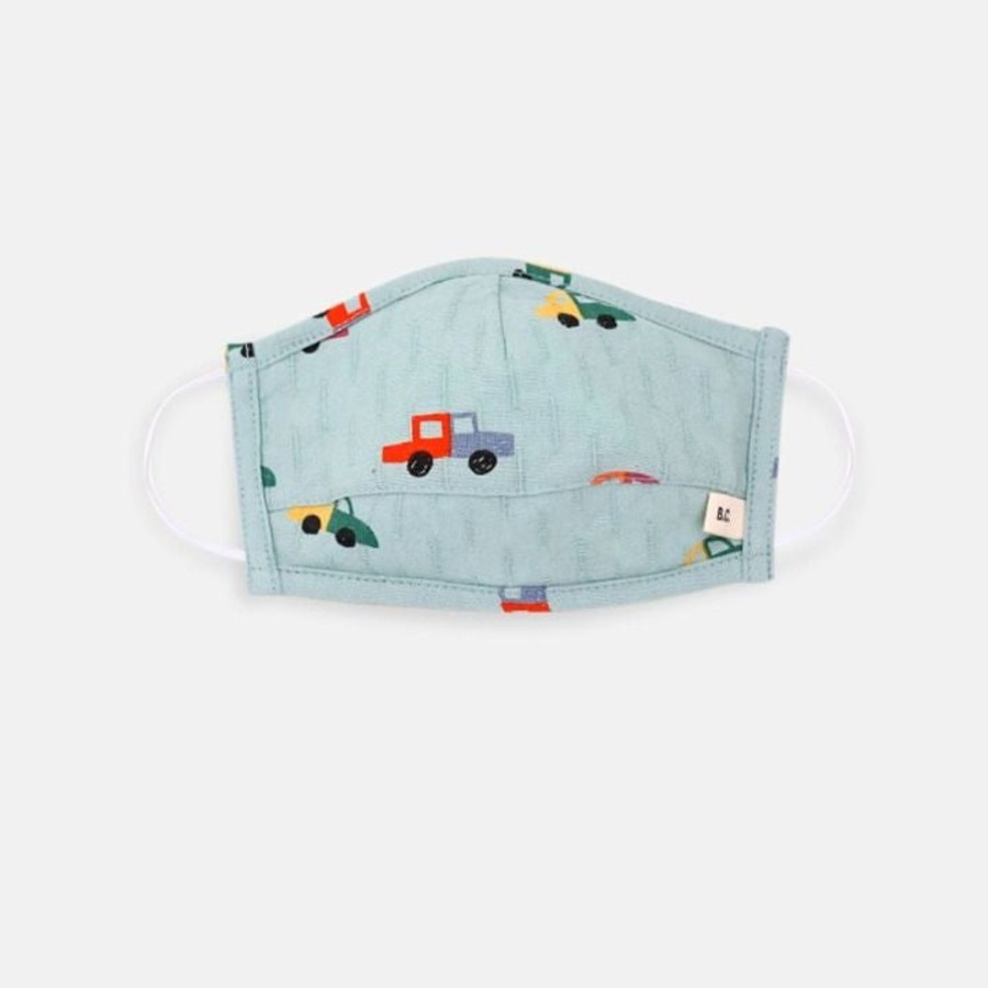 Clothing & Accessories BOBO CHOSES Face Masks | 3-5 Years Cars Hygiene Face Mask (& 3 Filters)