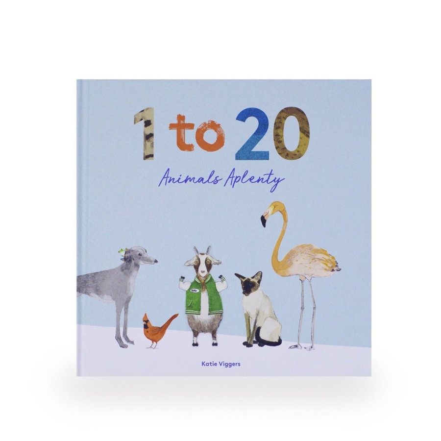 Play & Learn Laurence King Early Learning Books | 1 To 20 Animals Aplenty