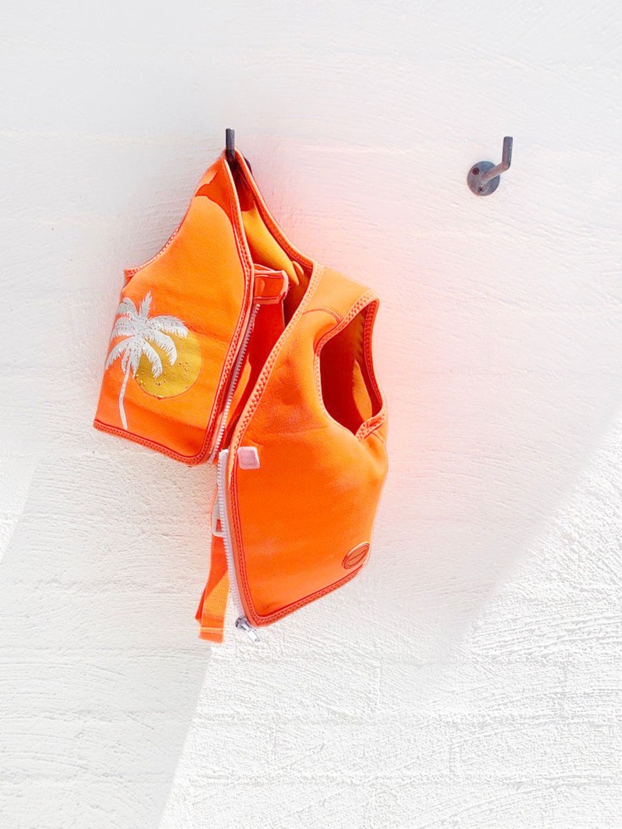 Gifts Sunnylife Summer Shop | Swim Vest Desert Palms | Neon Pomelo 1-2Y