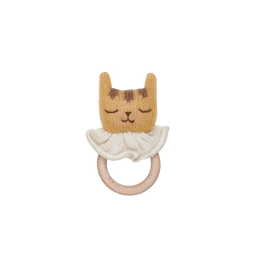 Gifts Main Sauvage Little Treats | Tiger Teething Ring By Main Sauvage