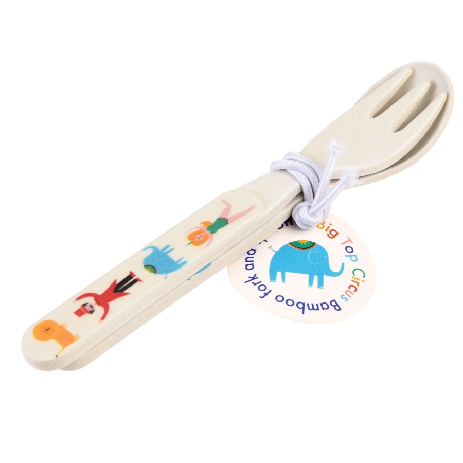 @Home Rex London Cutlery & Straws | Big Top Circus Bamboo Cutlery