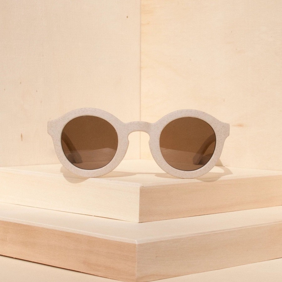 Clothing & Accessories Cream Sunglasses | Cream Children Sunglasses | Vanilla