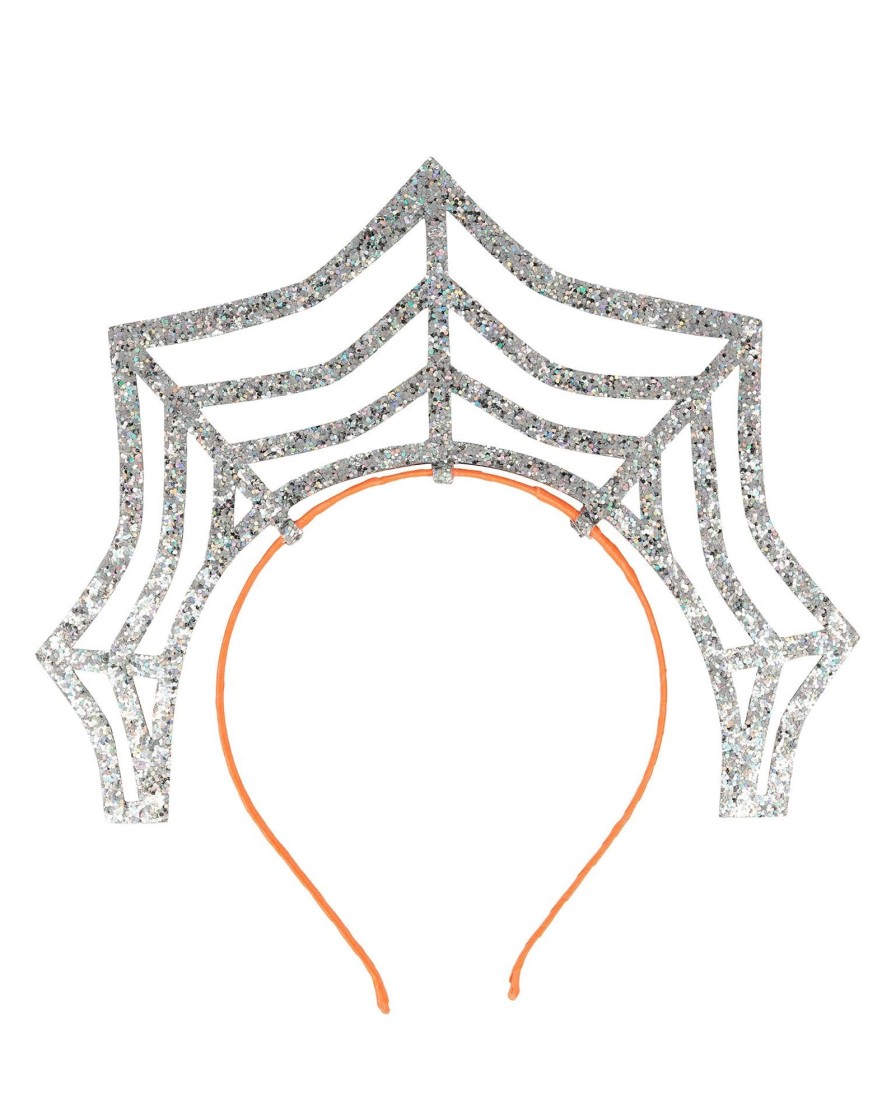 Play & Learn Meri Meri Costume & Dress Up | Silver Cobweb Headband