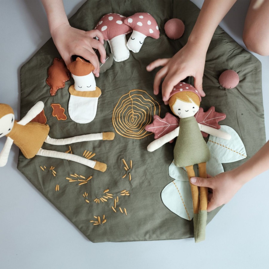 Baby Fabelab Blankets & Swaddles | Organic Baby Woods Activity Blanket