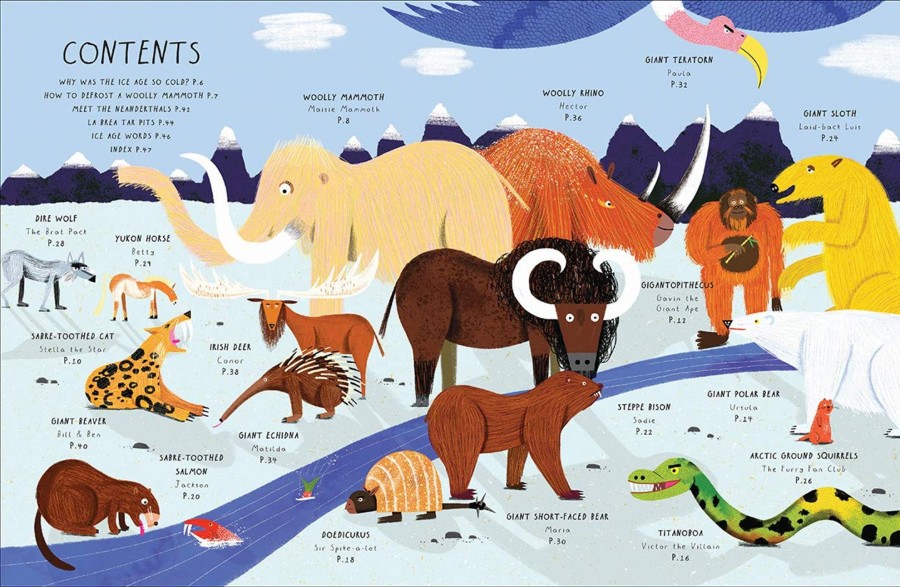 Play & Learn THAMES & HUDSON Story Books | Maisie Mammoths Memoirs - A Guide To Ice Age