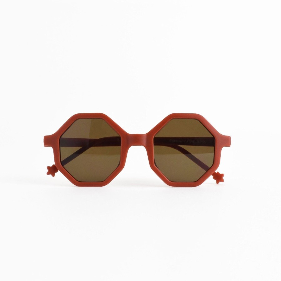 Gifts YEYE Summer Shop | Yeye Children Sunglasses | Terracotta Red