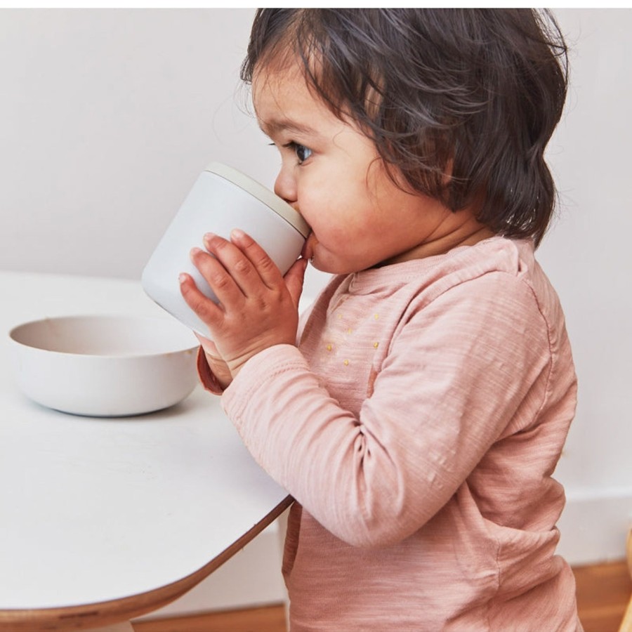 Baby Ekobo Baby Mealtime | Bambino Baby Sippy Cup - Cloud