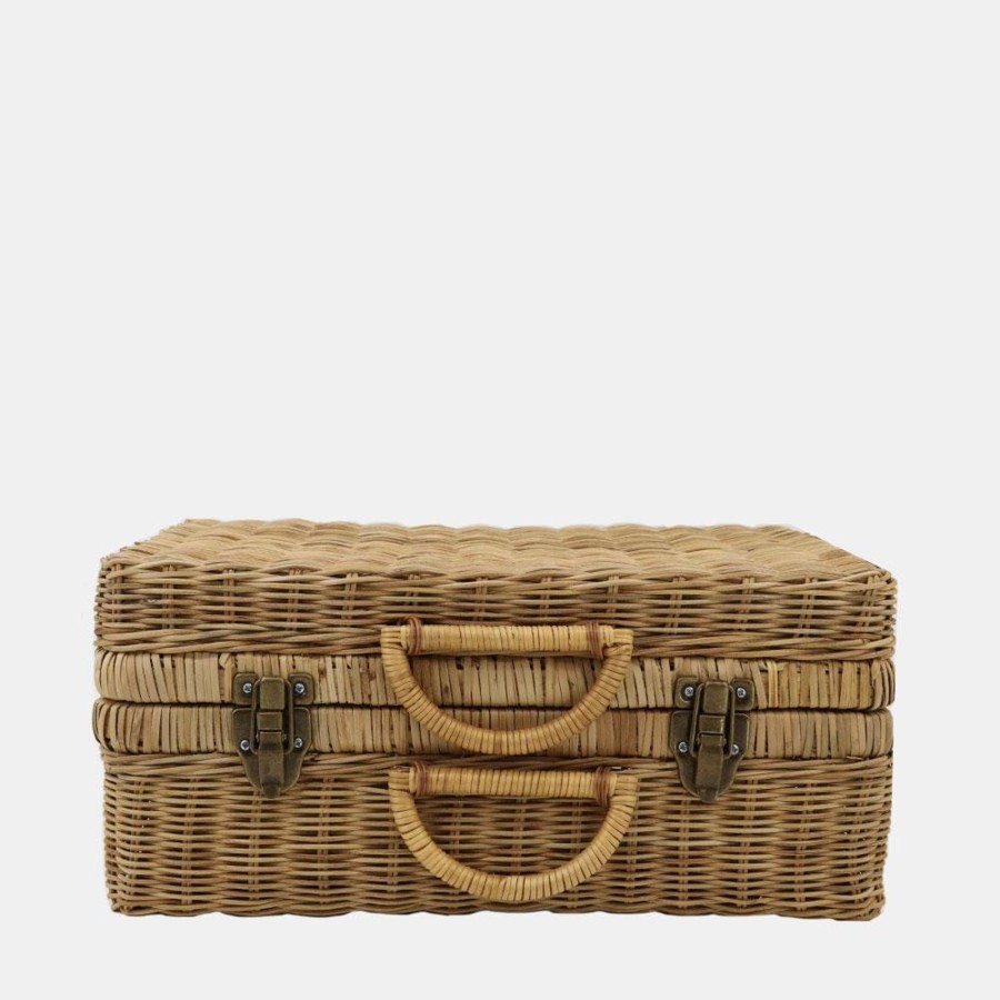 @Home Olli Ella Baskets & Suitcases | Olli Ella Toaty Trunk | Natural