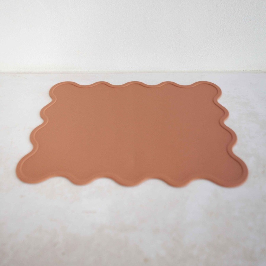 @Home Rommer Trays | Wiggly Placemat | Cinnamon