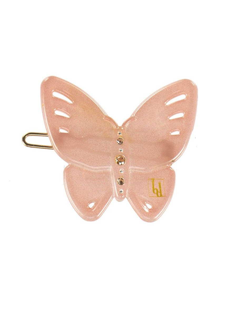 Gifts Bon Dep Eid Gift Shop | Butterfly Hair Clip In Pink By Bon Dep