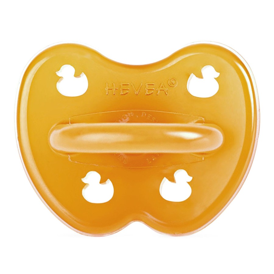 Baby Hevea Pacifiers, Clips & Teethers | Classic Pacifier 0-3 Mth - Symmetrical In Natural