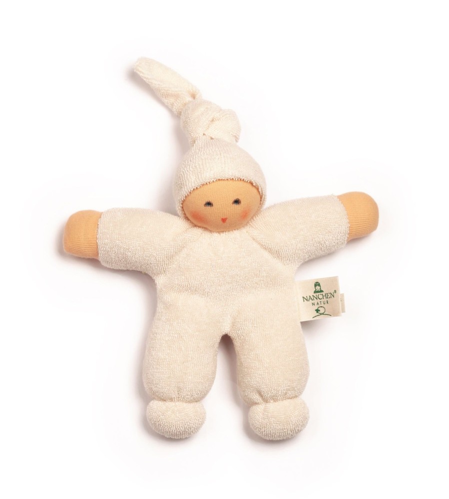 Baby Nanchen Soft Toys | Organic Cotton/Wool Natural Friend | Natural