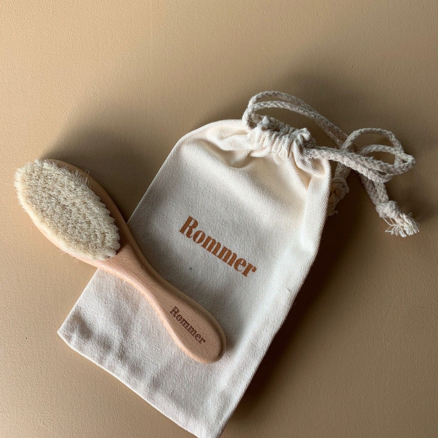 Clothing & Accessories Rommer Hair Accessories | Goats Hair Baby Brush