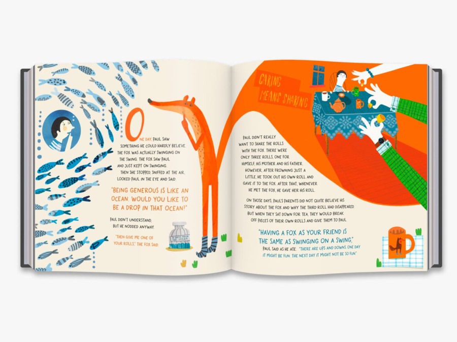 Play & Learn THAMES & HUDSON Story Books | The Fox On The Swing