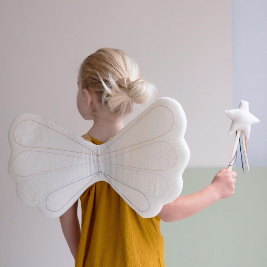 Play & Learn Fabelab Pretend Play | Organic Cotton Rainbow Wings