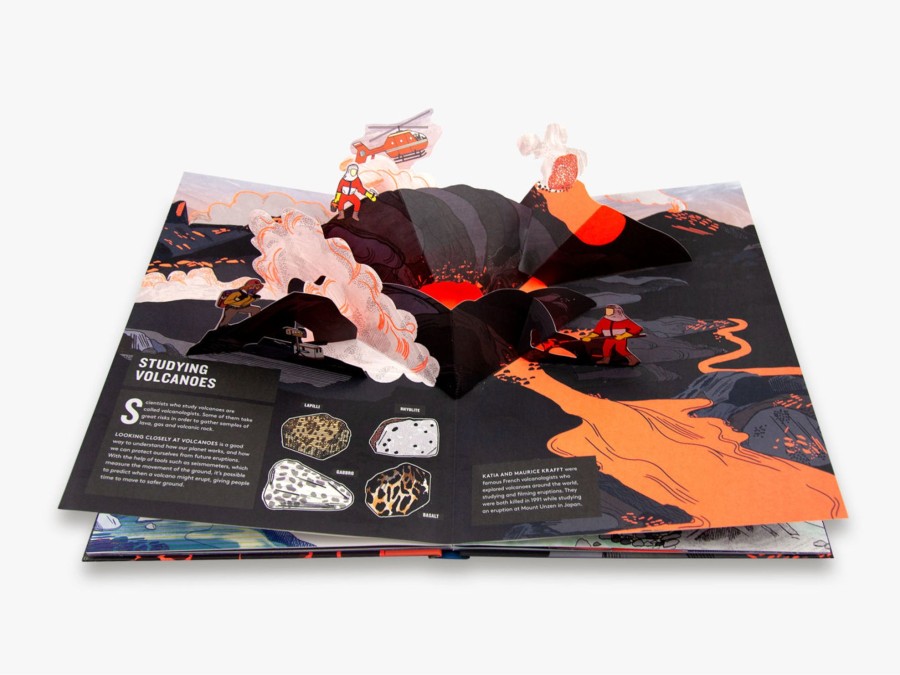 Play & Learn THAMES & HUDSON Factual Books | Pop-Up Volcano