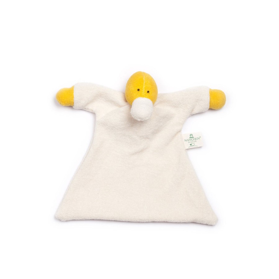 Baby Nanchen Soft Toys | Organic Cotton/Wool Soft Duck Comforter