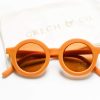 Gifts Grech & Co. Summer Shop | Grech & Co. Sustainable Kids Sunglasses With Matte Finish | Golden