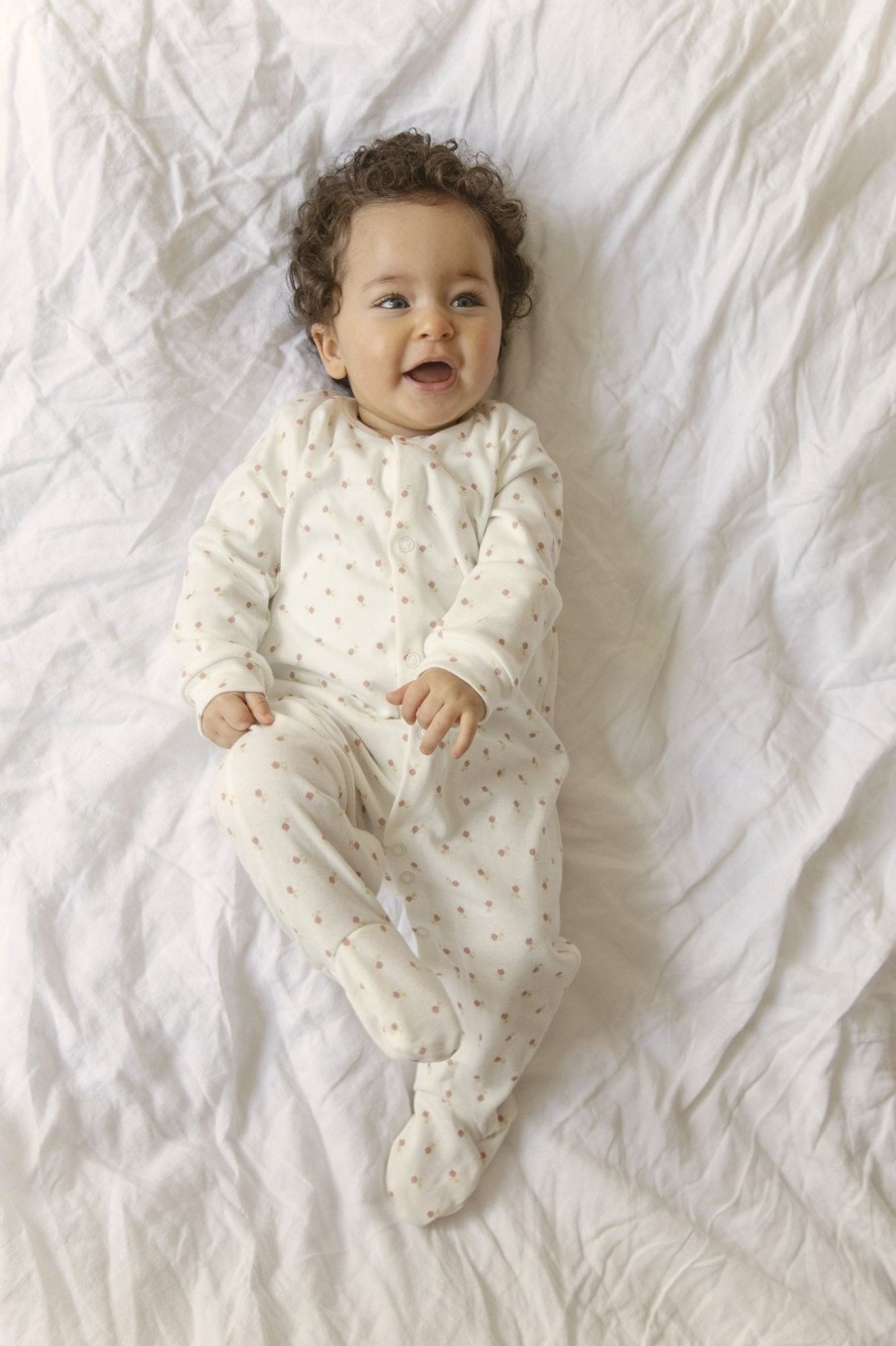 Clothing & Accessories Sleepy Doe Bodysuits & Pyjamas | Baby Bodysuit In English Bud By Sleepy Doe