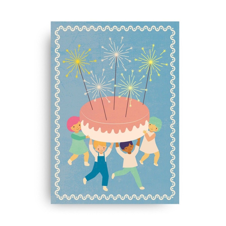 Gifts MONIMARI Eid Gift Shop | Party Alarm Postcard By Monimari