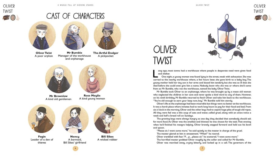 Play & Learn Quarto Christmas Books | A World Full Of Dickens Stories | 8 Best-Loved Classic Tales Retold For Children