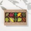 Play & Learn Moon Picnic Wooden Toys | Moon Picnic Woodland Leaves Set