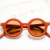 Gifts Grech & Co. Summer Shop | Grech & Co. Sustainable Kids Sunglasses With Matte Finish | Spice