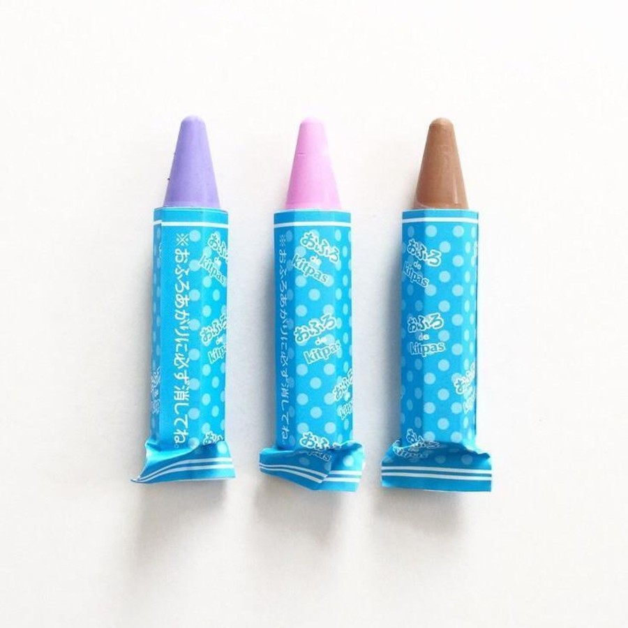 Play & Learn Kitpas Bath Toys | Bath Markers - Set Of 3 Colours | Violet, Pink, Brown By Kitpas