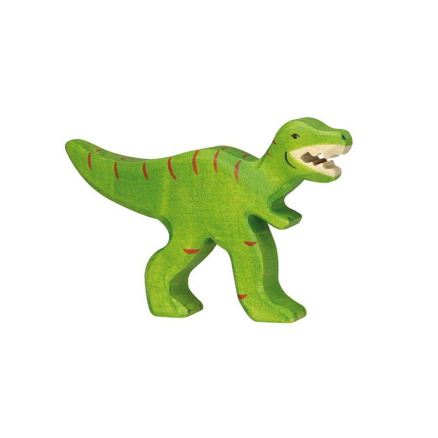 Play & Learn Holztiger Wooden Figures | Tyrannosaurus Rex Wooden Figure