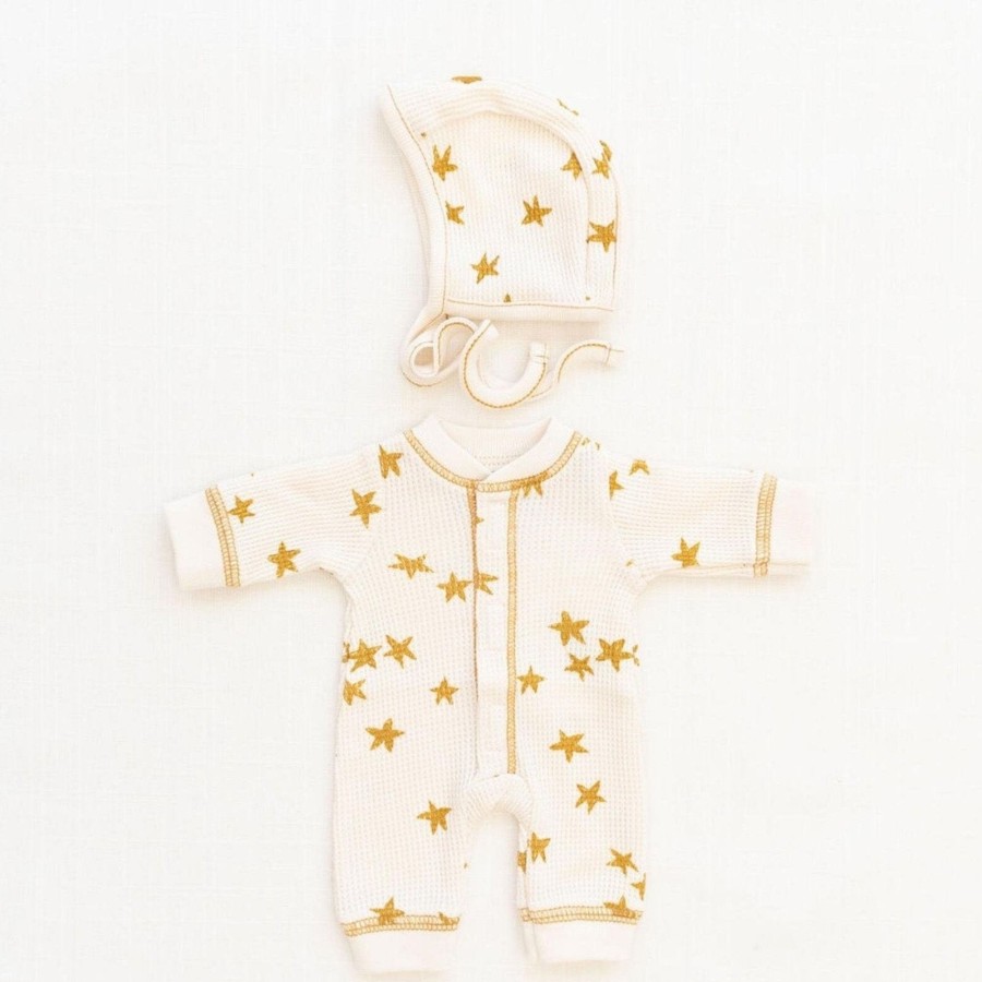 Play & Learn Fin & Vince Dolls & Accessories | Doll Outfits Set | Shooting Stars - Goldenrod