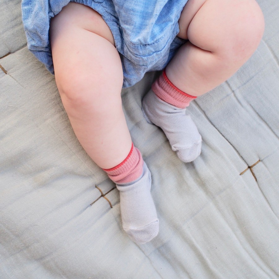 Clothing & Accessories TchuTcha Socks, Booties & Tights | N.13 Organic Cotton Baby Sock By Tchutcha