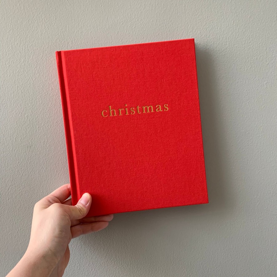 Gifts Write To Me Gifts For Grownups | Christmas - Family Christmas Book Red By Write To Me