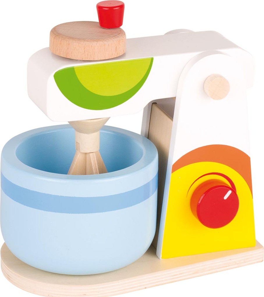 Play & Learn Goki Pretend Play | Wooden Mixer Set By Goki