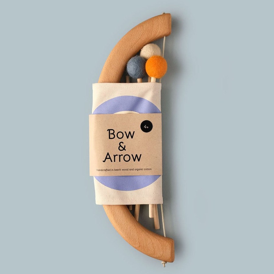 Play & Learn Tangerine Studio Pretend Play | Bow & Arrow Set | Blue