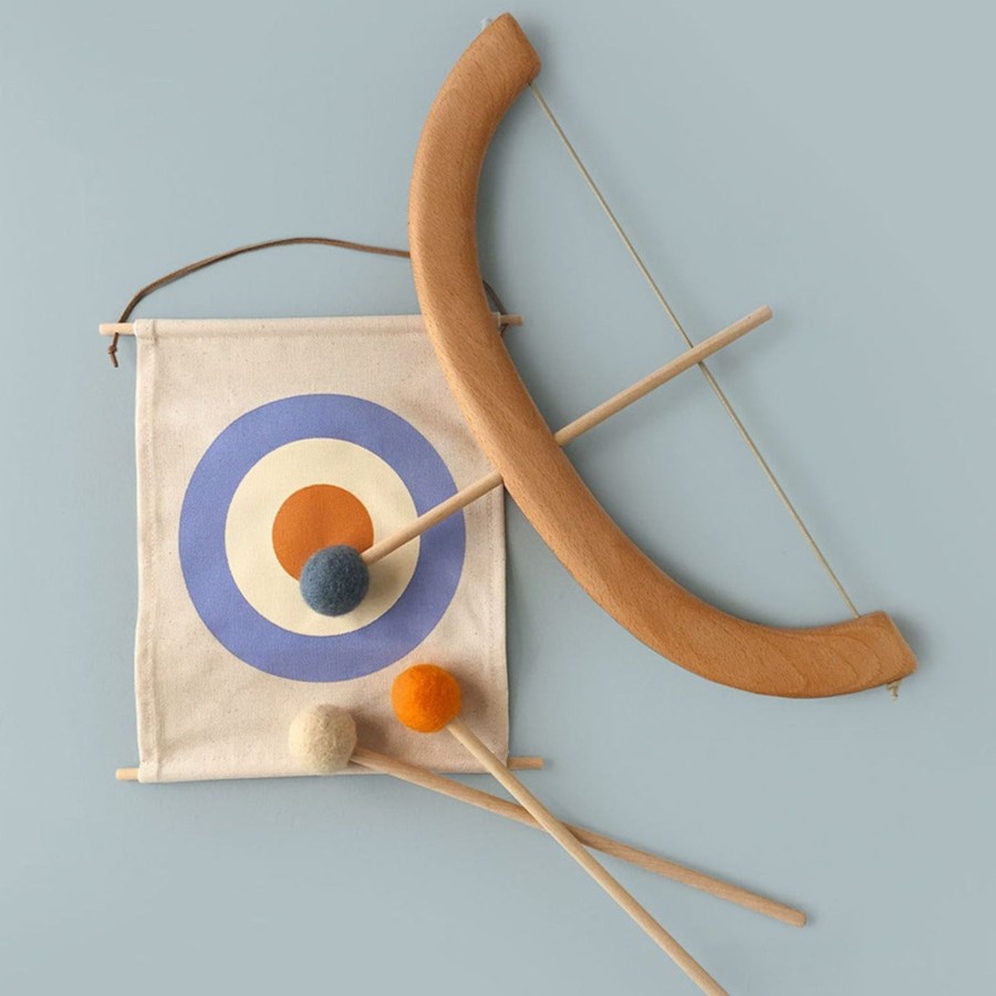 Play & Learn Tangerine Studio Pretend Play | Bow & Arrow Set | Blue