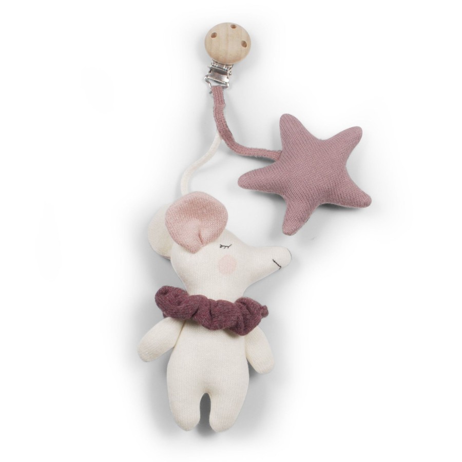 Gifts SAGA Copenhagen Little Treats | Organic Pram Toy Stjarna | Fawn