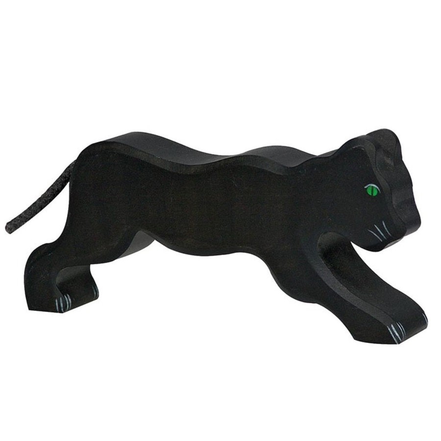 Gifts Holztiger Little Treats | Panther Wooden Figure