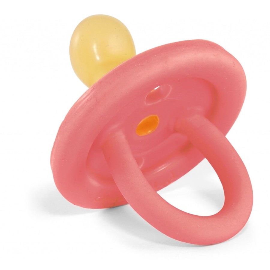 @Home Konges Slojd Valentines | 100% Natural Rubber Pacifier | Cherry Rose