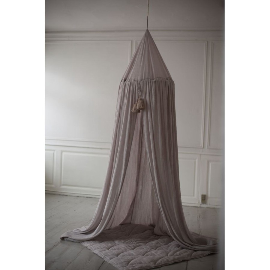 @Home Konges Slojd Mobiles & Wall Hangings | Organic Cotton Bed Canopy | Nimbus Cloud