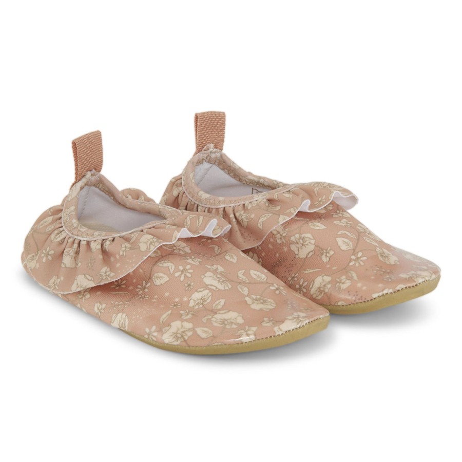 Play & Learn Konges Slojd Beach & Pool Toys | Manuca Swim Frill Uv Swim Shoes | Blossom Rouge