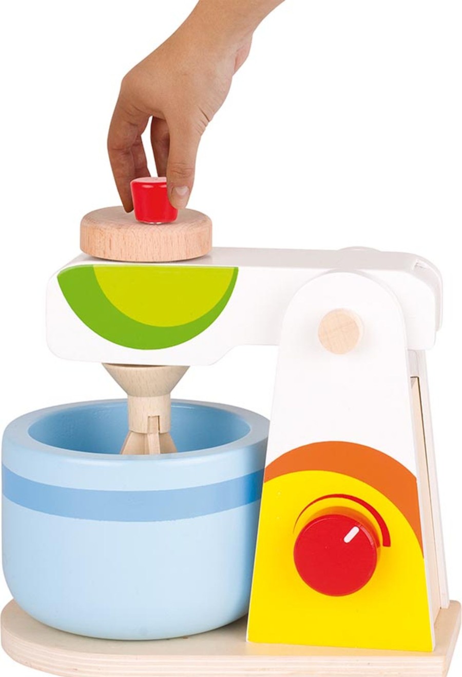 Gifts Goki Little Treats | Wooden Mixer Set By Goki