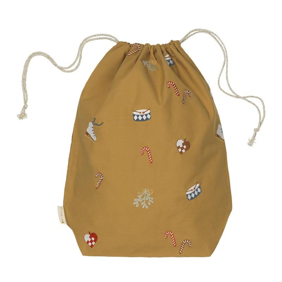 Gifts Fabelab Gifts For Grownups | Nostalgia Embroidery Christmas Sack