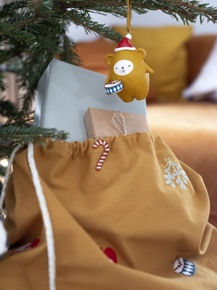 Gifts Fabelab Gifts For Grownups | Nostalgia Embroidery Christmas Sack